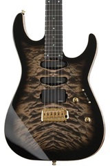 ESP USA M-III GT Quilted Maple - See Thru Black Sunburst