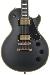 Schecter Solo-II Custom Electric Guitar - Aged Black Satin