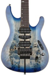 Ibanez Premium S1070PBZ - Cerulean Blue Burst