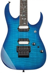 Ibanez J Custom RG8520 Electric Guitar - Sapphire Blue - Sweetwater Exclusive