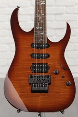 Ibanez J Custom RG8560 Electric Guitar - Brownish Sphalerite - Sweetwater Exclusive