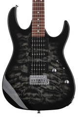 Ibanez Gio GRX70QA Electric Guitar - Transparent Black Sunburst