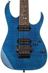 Ibanez J Custom RG8527Z Electric Guitar - Royal Blue Sapphire - Sweetwater Exclusive