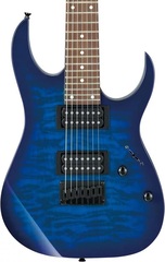 Ibanez Gio GRG7221QA - Transparent Blue Burst