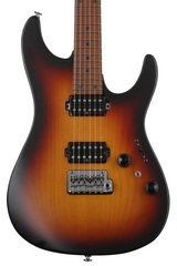 Ibanez Prestige AZ2402 Electric Guitar - Tri Burst Fade Flat