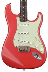 Fender Custom Shop Limited Edition '62/'63 Strat Journeyman Relic Electric Guitar - Aged Fiesta Red