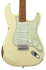Fender Custom Shop GT11 Relic Stratocaster - Vintage White - Sweetwater Exclusive
