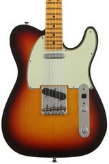 Fender Custom Shop Postmodern Journeyman Relic Telecaster - Chocolate 3-Color Sunburst with Maple Fingerboard