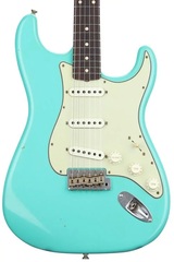 Fender Custom Shop Limited Edition '62/'63 Strat Journeyman Relic Electric Guitar - Aged Seafoam Green