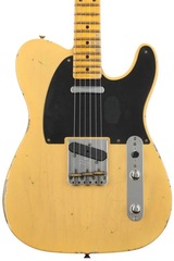 Fender Custom Shop 1952 Time Machine Relic Telecaster - Aged Nocaster Blonde