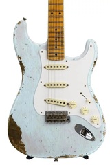 Fender Custom Shop Limited Edition '56 Stratocaster Relic - Faded Sonic Blue