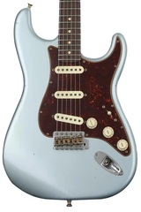 Fender Custom Shop Postmodern Journeyman Relic Stratocaster - Faded Aged Blue Ice Metallic with Rosewood Fingerboard