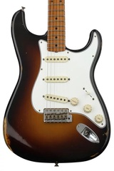 Fender Custom Shop Limited Edition Roasted Journeyman Relic Tomatillo Stratocaster - Wide Fade 2-Color Sunburst