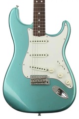 Fender Custom Shop 1965 Time Machine Journeyman Relic Stratocaster - Aged Teal Green Metallic with Rosewood Fingerboard