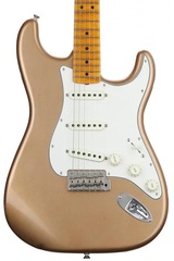 Fender Custom Shop 1965 Time Machine Journeyman Relic Stratocaster - Faded Firemist Gold with Maple Fingerboard