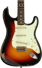 Fender Custom Shop Michael Landau Signature 1968 Relic Stratocaster - Bleached 3-Tone Sunburst