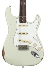 Fender Custom Shop Limited Edition Roasted Journeyman Relic Tomatillo Stratocaster - Aged Tomatillo Green
