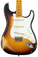 Fender Custom Shop Limited Edition Troposphere Strat HT Heavy Relic Electric Guitar - Super Faded Aged 2 Color Sunburst