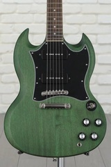 Epiphone SG Classic Worn P-90s Electric Guitar - Worn Inverness Green
