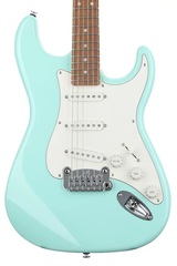 G&L Fullerton Deluxe Legacy Electric Guitar - Surf Green with Caribbean Rosewood Fingerboard