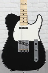 G&L Fullerton Deluxe ASAT Classic Electric Guitar - Jet Black with Maple Fingerboard