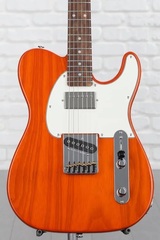 G&L Fullerton Deluxe ASAT Classic Bluesboy Electric Guitar - Clear Orange
