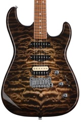G&L Custom Shop Legacy HSS Electric Guitar - Camo Burst