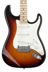 G&L Fullerton Deluxe Legacy Electric Guitar - 3-Tone Sunburst with Maple Fingerboard