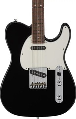 G&L Fullerton Deluxe ASAT Classic Electric Guitar - Jet Black with Caribbean Rosewood Fingerboard
