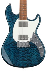 G&L Custom Shop Skyhawk HH Electric Guitar - Peacock Blue