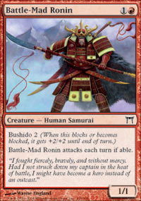 Battle-Mad Ronin - Foil