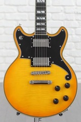 D'Angelico Deluxe Brighton Electric Guitar - Lemon Burst