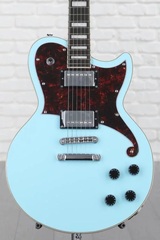 D'Angelico Premier Atlantic Electric Guitar - Sky Blue with Stopbar Tailpiece