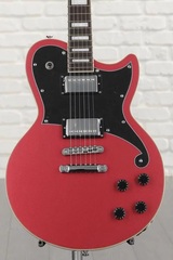 D'Angelico Premier Atlantic Electric Guitar - Oxblood with Stopbar Tailpiece
