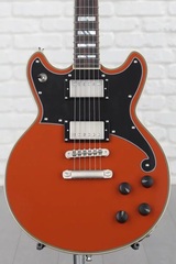 D'Angelico Deluxe Brighton Limited Edition - Rust with Stopbar Tailpiece