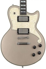 D'Angelico Deluxe Atlantic Electric Guitar - Desert Gold with Stopbar Tailpiece