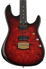 Ernie Ball Music Man Jason Richardson Signature Cutlass HH Electric Guitar - Rorschach Red