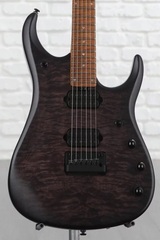 Ernie Ball Music Man JP15 Electric Guitar - Translucent Black Quilt