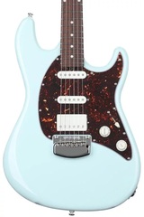 Ernie Ball Music Man Cutlass RS HSS Electric Guitar - Powder Blue with Rosewood Fingerboard