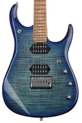 Ernie Ball Music Man JP15 Electric Guitar - Cerulean Paradise Flame
