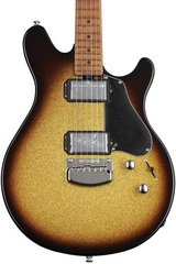 Ernie Ball Music Man Valentine Tremolo Electric Guitar - Tobacco Sparkle
