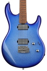 Ernie Ball Music Man Luke III HH Electric Guitar - Pacific Blue Sparkle, Sweetwater Exclusive