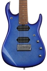Ernie Ball Music Man JP15 7 Electric Guitar - Pacific Blue Sparkle, Sweetwater Exclusive