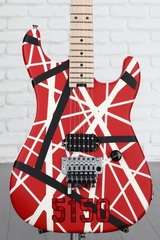 EVH Striped Series 5150 - Red, Black and White