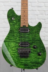 EVH Wolfgang Standard QM Electric Guitar - Transparent Green