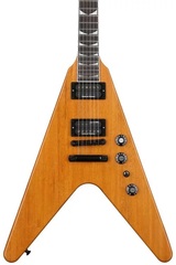 Gibson Dave Mustaine Flying V EXP Electric Guitar - Antique Natural
