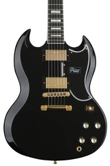 Gibson Custom SG Custom - Ebony with Ebony Fingerboard