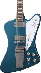Gibson Custom 1963 Firebird V w/ Maestro Vibrola Electric Guitar - Murphy Lab Ultra Light Aged Pelham Blue