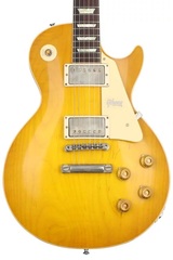 Gibson Custom 1958 Les Paul Standard Reissue VOS Electric Guitar - Lemon Burst