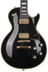 Gibson Custom 1968 Les Paul Custom Reissue Electric Guitar - Murphy Lab Ultra Light Aged Ebony